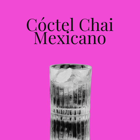 Cóctel de Chai Mexicano con Toque de "Chocol" Maya