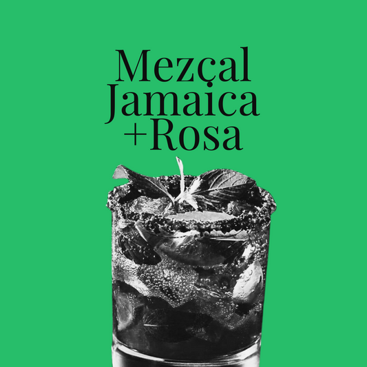 Cóctel de Mezcal con Jamaica Rosa: Una Fusión de Sabores Auténticamente Mexicana