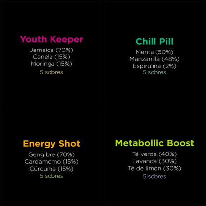 Pack Power Mix (20 sobres)