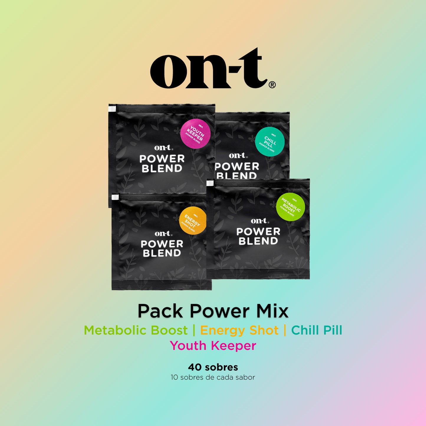 Pack Power Mix (40 sobres)